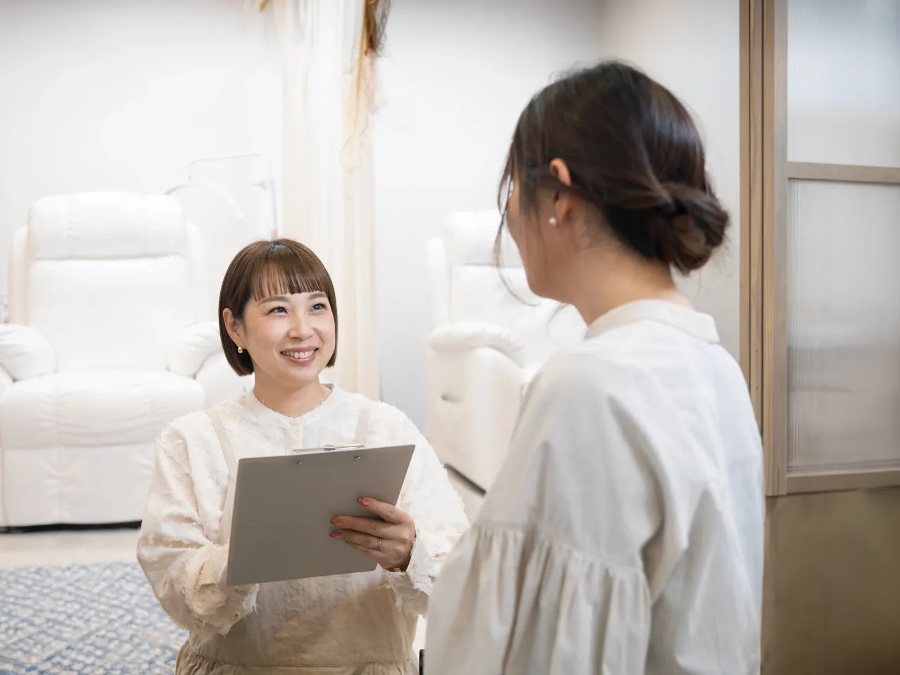 費用相談している様子